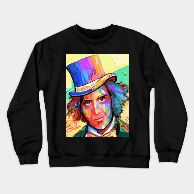 Willy Wonka Crewneck Sweatshirt by mailsoncello